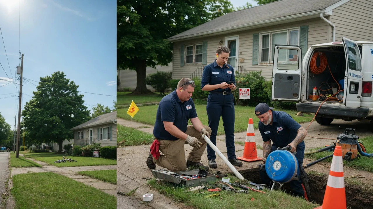 Sewer Line Repair in Oquawka, IL near me